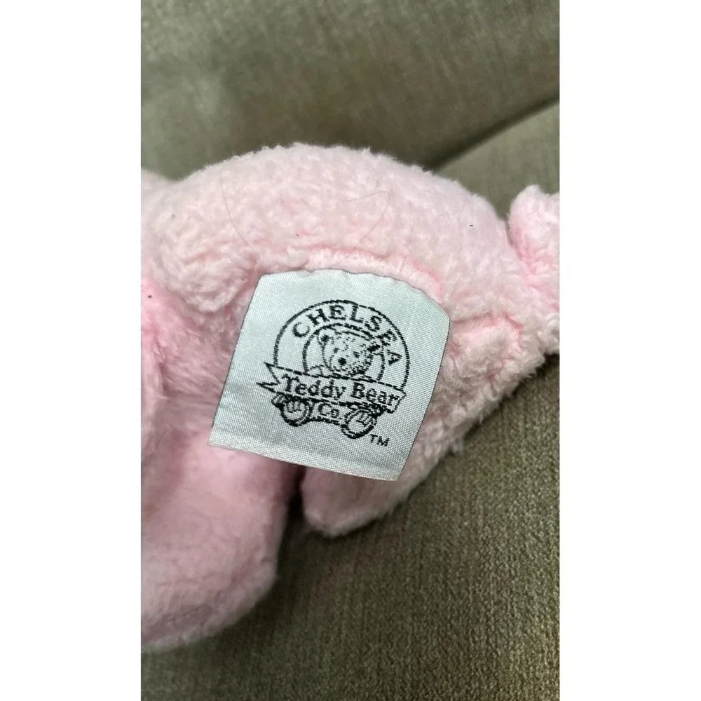 Bob Evans Farms Sunshine Pink Pig Plush Doll VTG